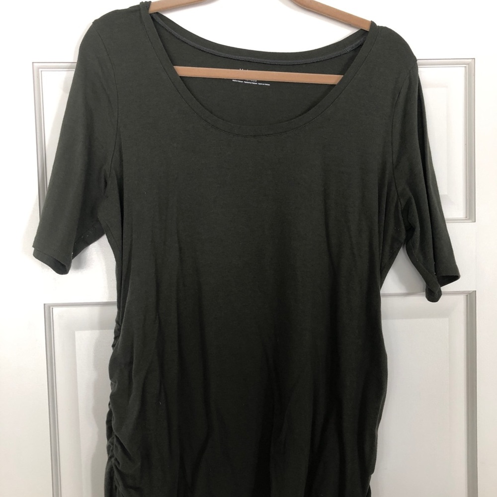 Green Motherhood maternity shirt